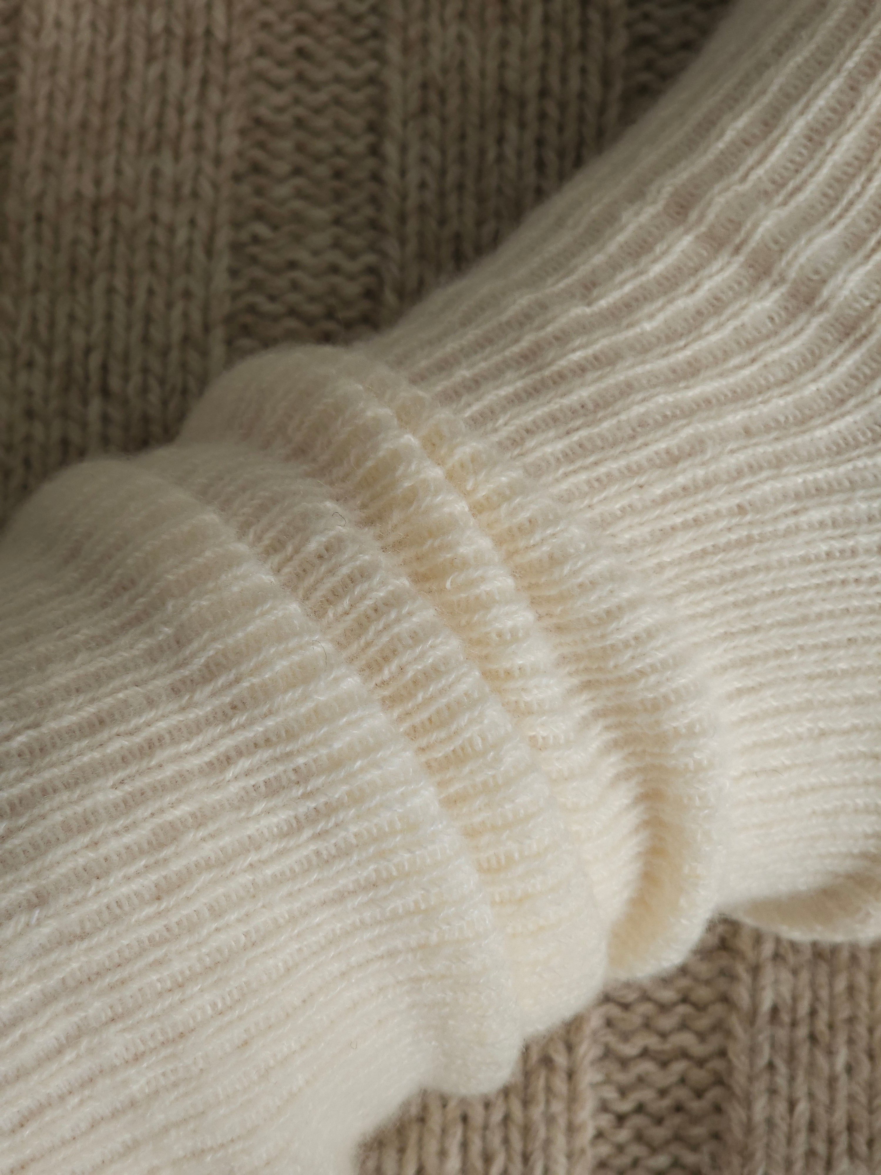 Skarpety wąski prążek 88% wełna merino