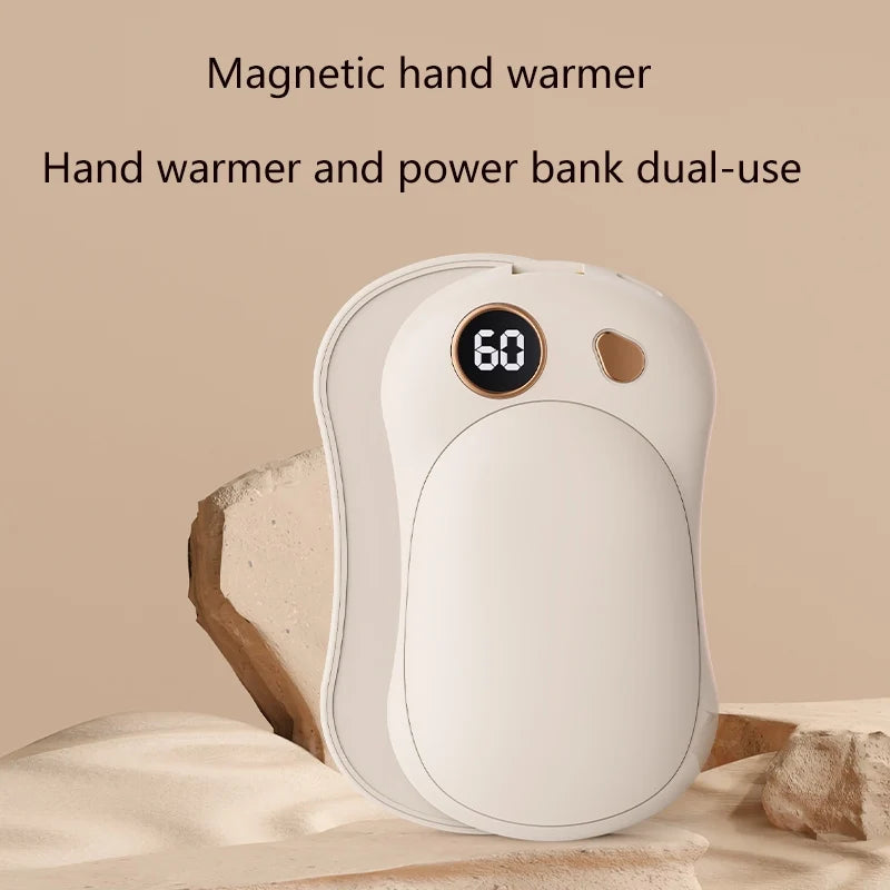 👉 CozyVibe™ – Magnetyczny Ogrzewacz do Rąk 2w1 z Powerbankiem